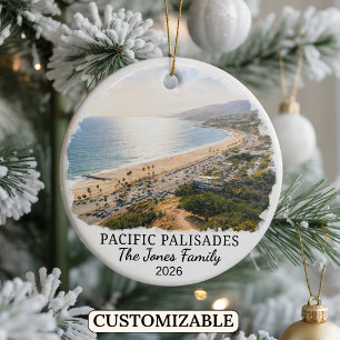 Décoration En Céramique Pacific Palisades personnalisé, Californie