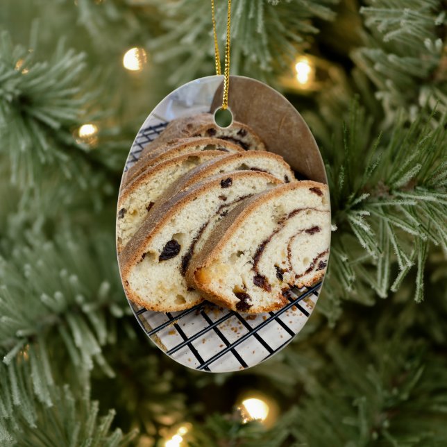 Décoration En Céramique Pain de raisin de cannelle (Arbre)
