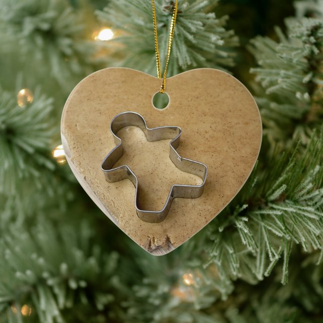 Décoration En Céramique Pain d'épices Cookie Cutter (Arbre)