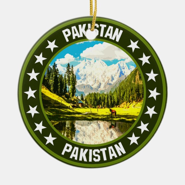 Décoration En Céramique Pakistan (Devant)