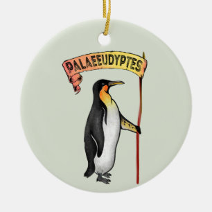 Décoration En Céramique Palaeeudyptes Pingouin disparu