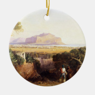 Décoration En Céramique Palerme, Sicile, 1847 (huile sur la toile)