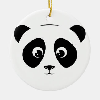 DÉCORATION EN CÉRAMIQUE PANDA