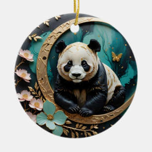 Décoration En Céramique Panda bébé