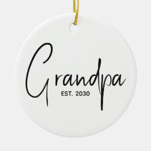 Décoration En Céramique Papi a créé un nouveau cadeau pour papi