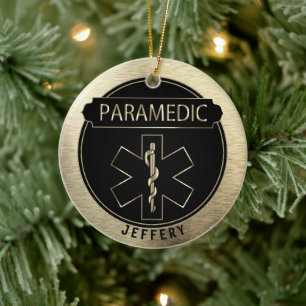 Décoration En Céramique 🚑 paramétrique - Noir et Or