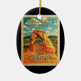 Décoration En Céramique Parc national des Arches - Delicicate Arch Vintage