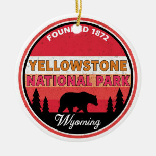 Décoration En Céramique Parc national Wyoming de Yellowstone