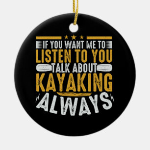 Décoration En Céramique Parlez-Moi De Kayak