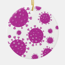 Particule virale pourpre