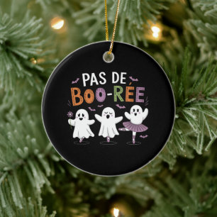 Décoration En Céramique Pas de BOO-ree Ghost Ballet Professeur de Danse