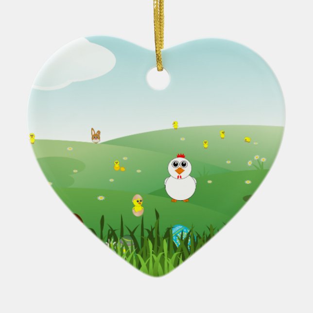 Décoration En Céramique pâturage (Devant)