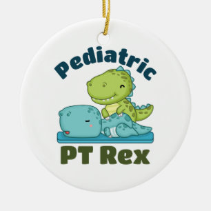 Décoration En Céramique Pédiatrique PT Rex Thérapeute physique