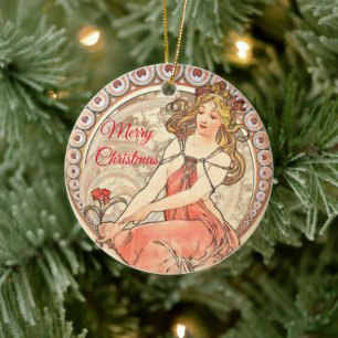 Décoration En Céramique Peinture, Noël