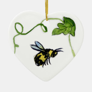 Décoration En Céramique Pendentif sur mesure de l'ornement de l'Art Bee Ga