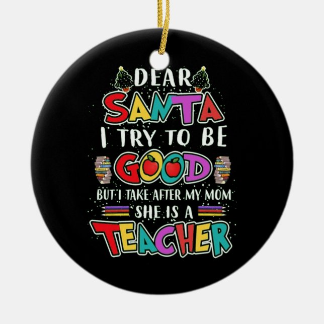 DÉCORATION EN CÉRAMIQUE PÈRE NOËL EST FACILEMENT PLUS OBSTENTE (Devant)