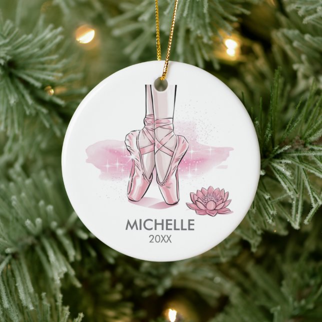 Décoration En Céramique  Personalized Christmas ballet Ballerina dancer    (Arbre)