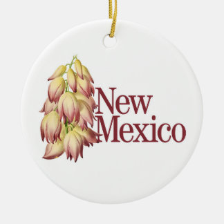 Décoration En Céramique Personnalisable New Mexico Ornament avec Yucca