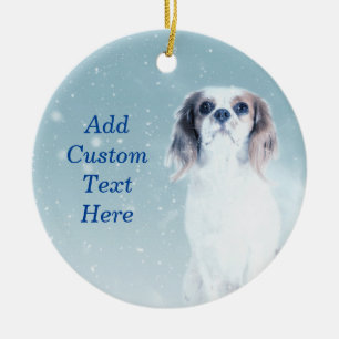Décoration En Céramique Personnalisé Cavalier King Charles Spaniel Chien