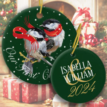 Personnalisé Notre 1er Noël