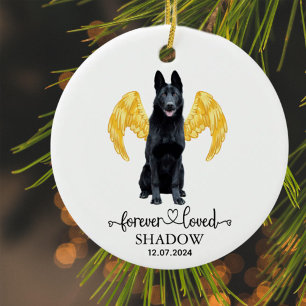 Décoration En Céramique Personnalisé pour toujours adoré chien Memorial