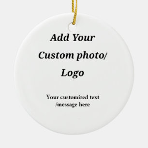 Décoration En Céramique personnaliser ajouter votre logo photo votre texte