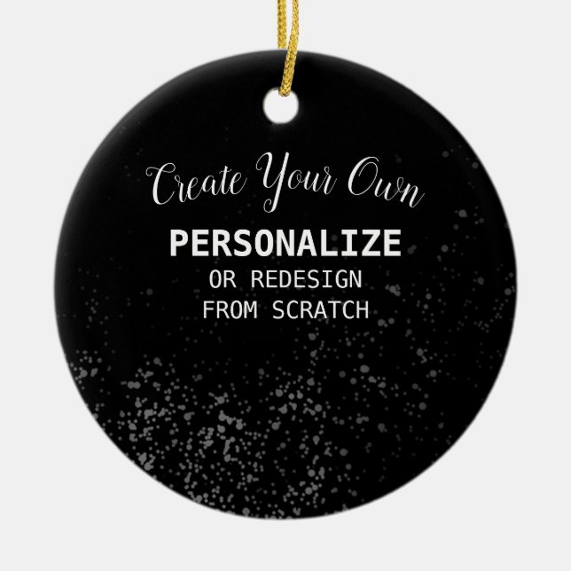 Décoration En Céramique Personnaliser/reconcevoir - Créez votre propre (Devant)