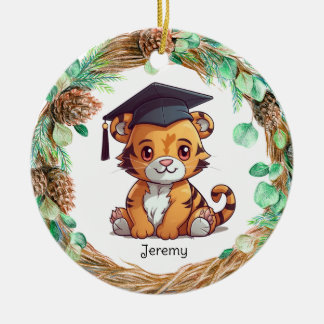 Décoration En Céramique Petit club de tigre de la maternelle personnalisée