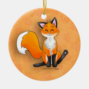 Décoration En Céramique Peu d'ornement de Fox