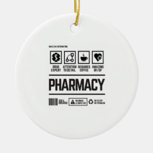 Décoration En Céramique pharmacie