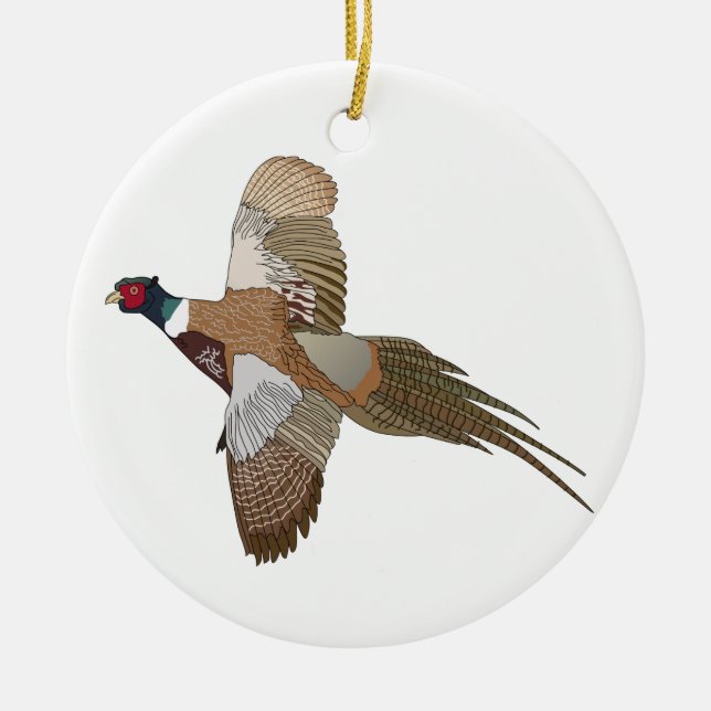 Décoration En Céramique Pheasant (Devant)