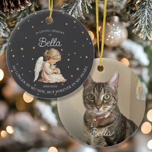 Décoration En Céramique Photo Cat Pet Memorial