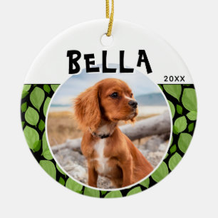 Décoration En Céramique Photo de Chien Chien Chien Chien Chien Motif de Ba