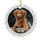 Photo de chien Sympathy Keepsaké Pet Memorial