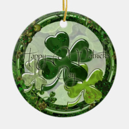 Décoration En Céramique Photo de la Saint-Patrick joyeuse