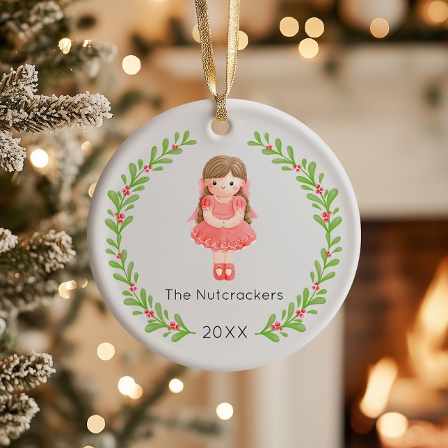Décoration En Céramique Photo de Noël Clara (Créateur téléchargé)
