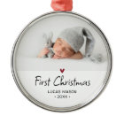 Photo de Noël moderne bébé