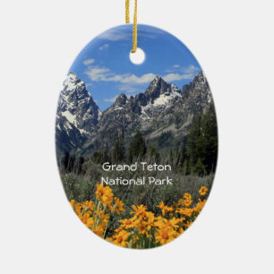 Décoration En Céramique Photo Grand Teton Springtime Souvenir