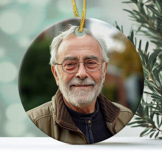 Décoration En Céramique Photo minimale seulement sur l'avant - Texte sur l