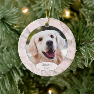 Décoration En Céramique Photo personnalisée d'un animal de compagnie migno