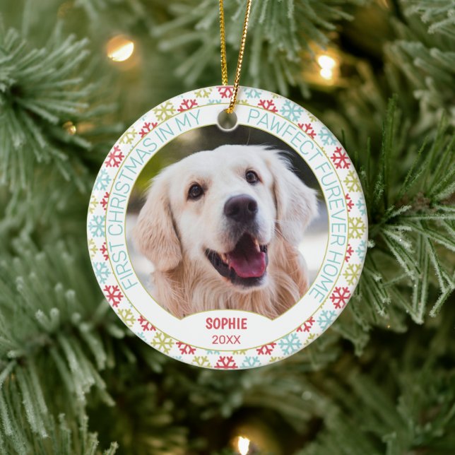 Décoration En Céramique Photo pour animaux de compagnie personnalisée 1er  (Arbre)