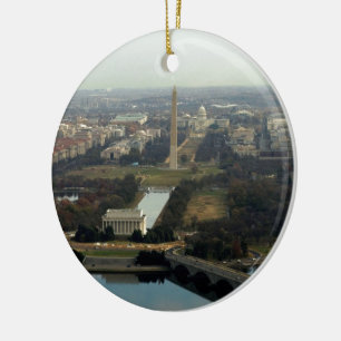Décoration En Céramique Photographie aérienne de Washington DC