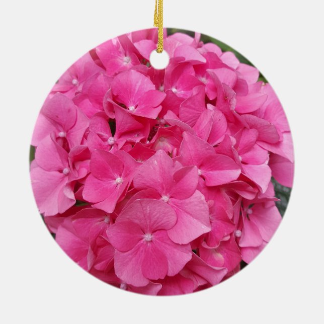 Décoration En Céramique Photographie florale rose Nature (Dos)