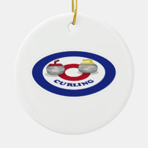 Décoration En Céramique Pierre de curling