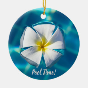 Décoration En Céramique Piscine Eau mousseuse avec cadeau de fleurs