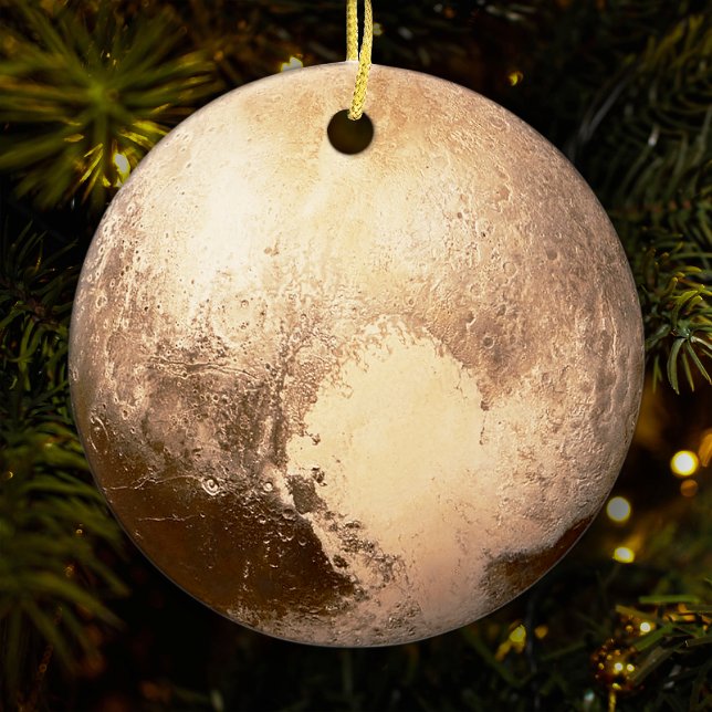 Décoration En Céramique Planète naine Pluton Arbre de Noël (Créateur téléchargé)