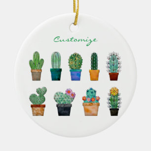 Décoration En Céramique Plantes de Cactus assortés Thunder_Cove