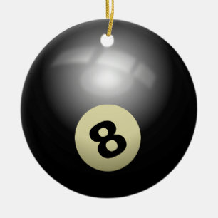 Décoration En Céramique Plongez dans la nostalgie avec notre 8 Ball Billia