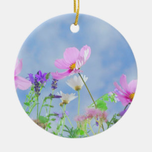 Décoration En Céramique Plutôt Fleur Fleur Rosée Prêt