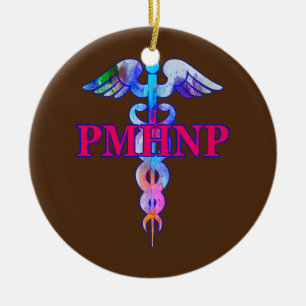 Décoration En Céramique PMHNP Caduceus